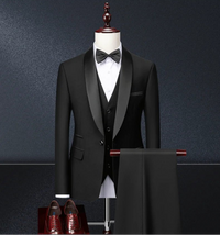 3-piece slim fit set, high quality