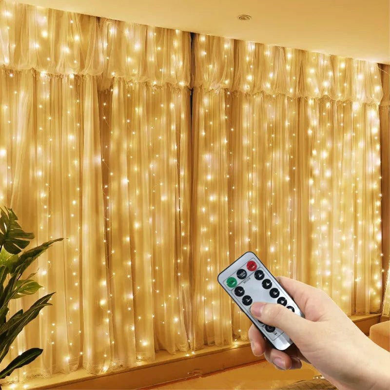 6M/3M USB LED String Lights Christmas New Year Wedding Decorations Outdoor Garden LightsAzizaK