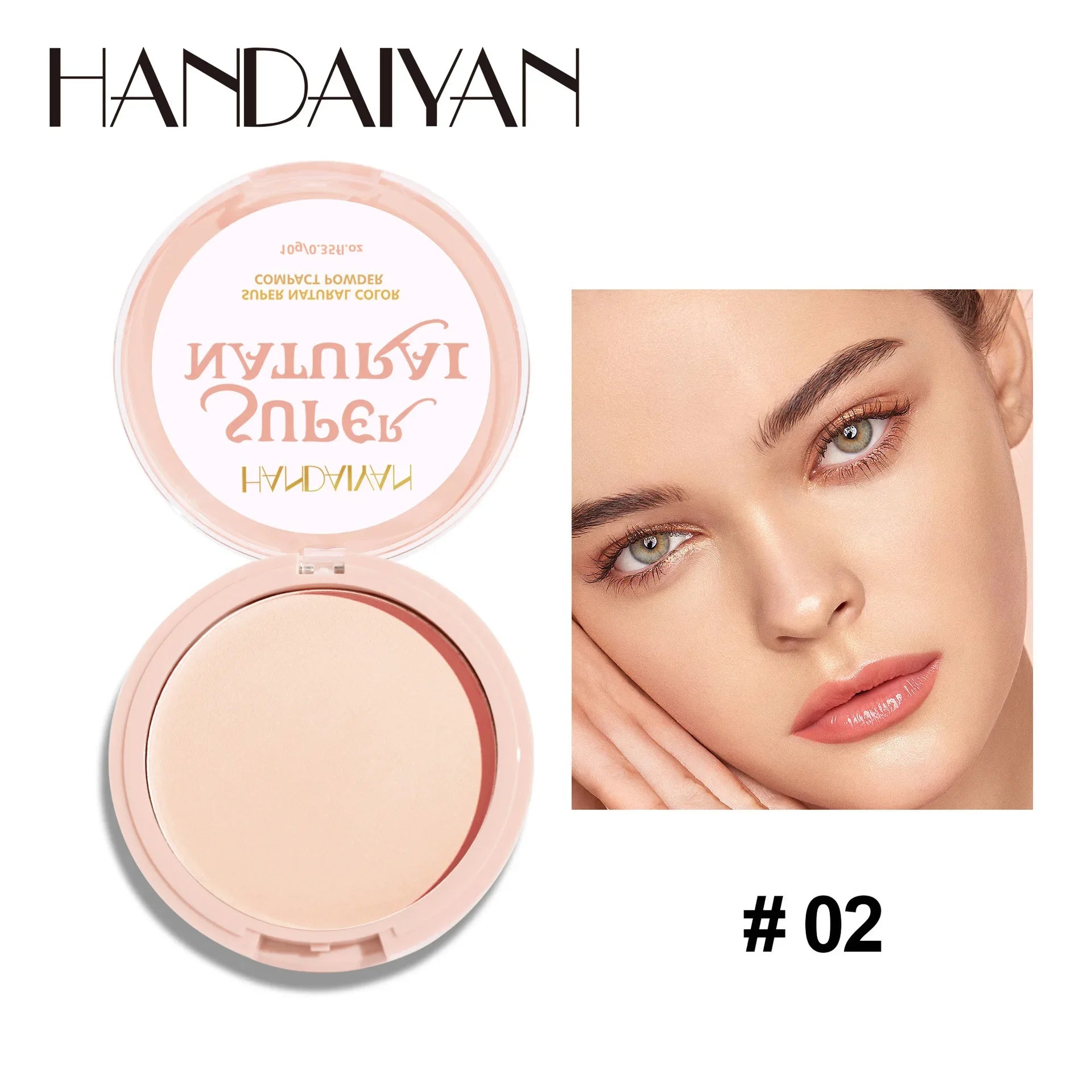 8 Color Matte Face Pressed Powder 24 Hours Oil Control Natural Setting Powder Foundation Full Coverage Waterproof Lasting MakeupAzizaK