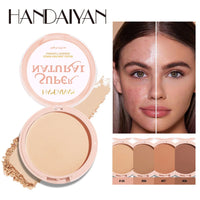 8 Color Matte Face Pressed Powder 24 Hours Oil Control Natural Setting Powder Foundation Full Coverage Waterproof Lasting MakeupAzizaK