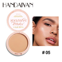 8 Color Matte Face Pressed Powder 24 Hours Oil Control Natural Setting Powder Foundation Full Coverage Waterproof Lasting MakeupAzizaK