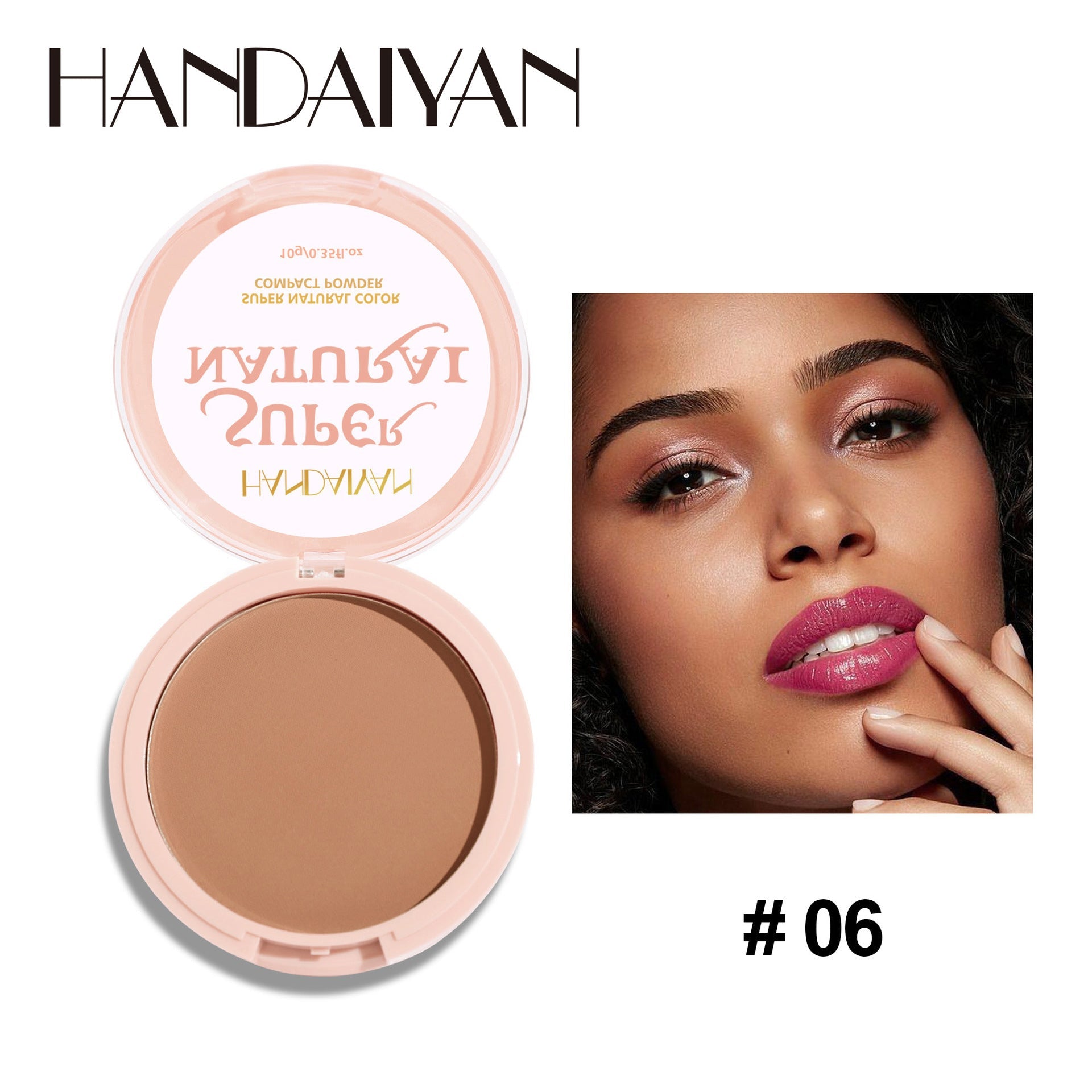 8 Color Matte Face Pressed Powder 24 Hours Oil Control Natural Setting Powder Foundation Full Coverage Waterproof Lasting MakeupAzizaK