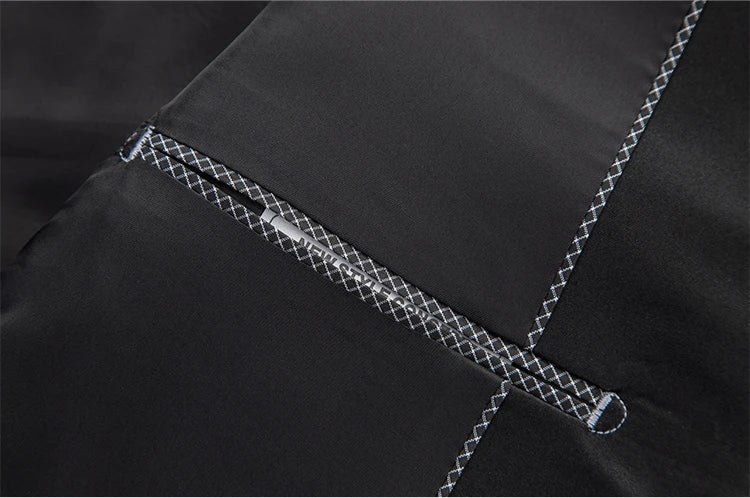 Pantalones de abrigo 2 piezas traje conjunto lujo vestido de novia