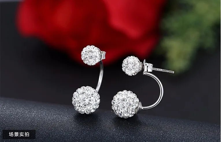 925 Sterling Silver Stud Earrings for WomenAzizaK