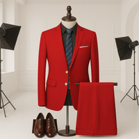 Men’s Premium 3-Piece Business Suit Set – Jacket, Vest & Trousers