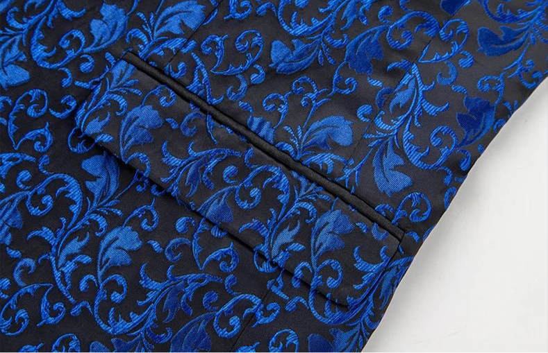 Pantalones de abrigo 2 piezas traje conjunto lujo vestido de novia
