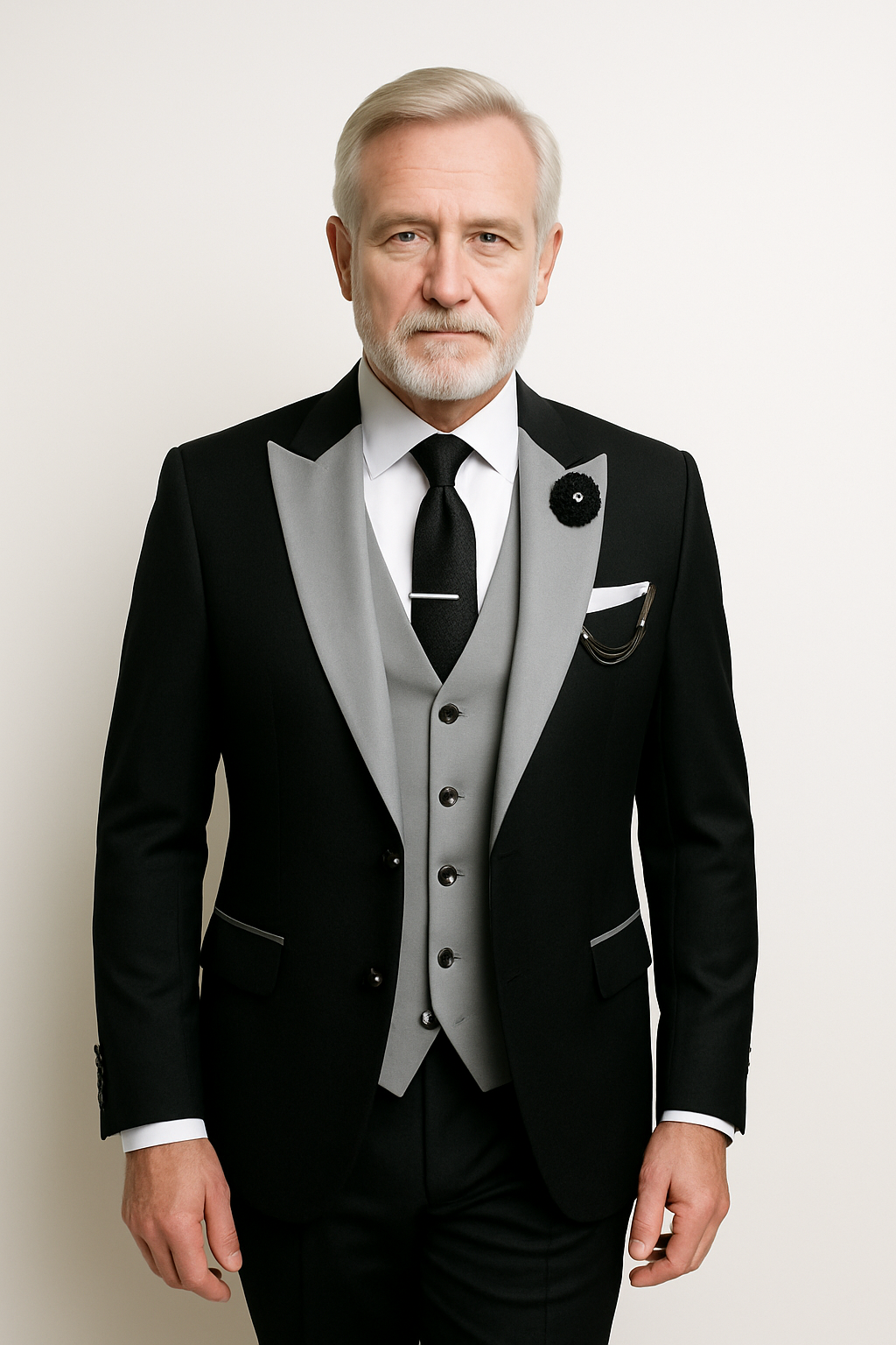 New men’s suit 3 pieces