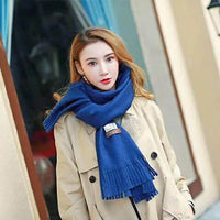 Soft and warm cashmere scarf