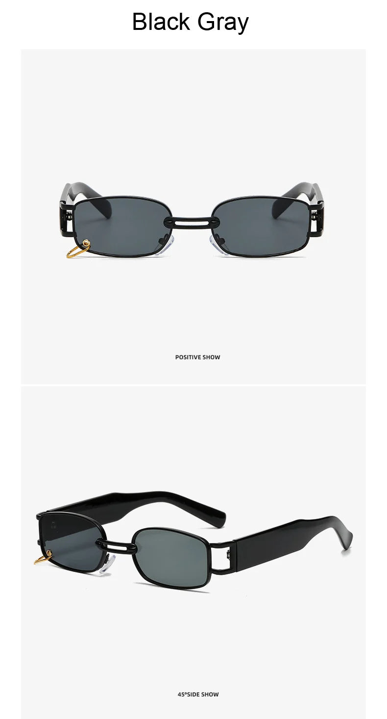 Square punk sunglasses