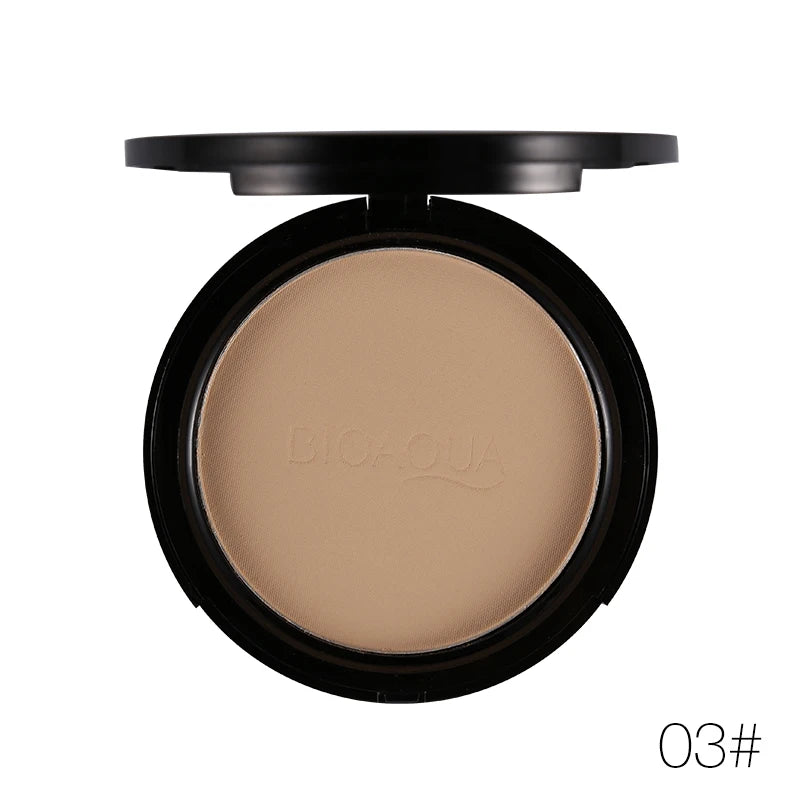 BIOAQUA Brand Face Base Mineral Pressed Powder Makeup Matte Smooth Concealer Control Oil Foundation Contour Make Up Cosmetics