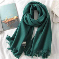 Soft and warm cashmere scarf