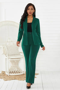 Two Piece Office Suit Set