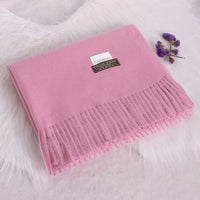 Soft and warm cashmere scarf