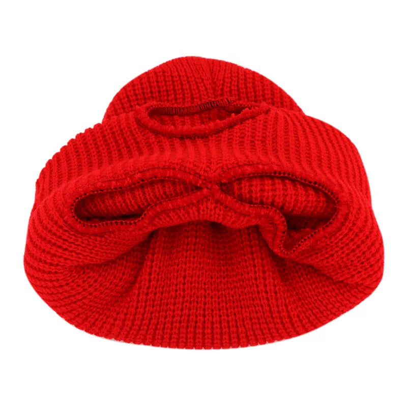 Windproof Knitted Hats for Motorcycle