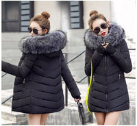 Thicken Warm Padded Cotton Long Coat