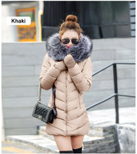 Thicken Warm Padded Cotton Long Coat