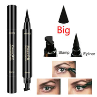 Liquid Eyeliner Stamp Marker Pen Waterproof Long Lasting Double-ended Cosmetic Makeup Eye Liner