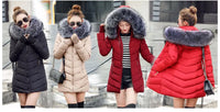 Thicken Warm Padded Cotton Long Coat