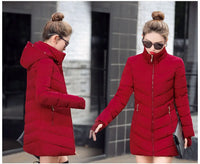 Thicken Warm Padded Cotton Long Coat