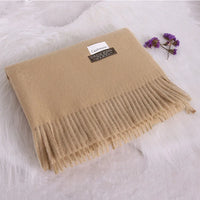 Soft and warm cashmere scarf