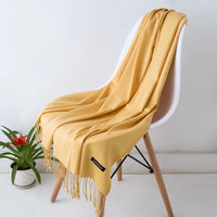 Solid Cashmere Scarf