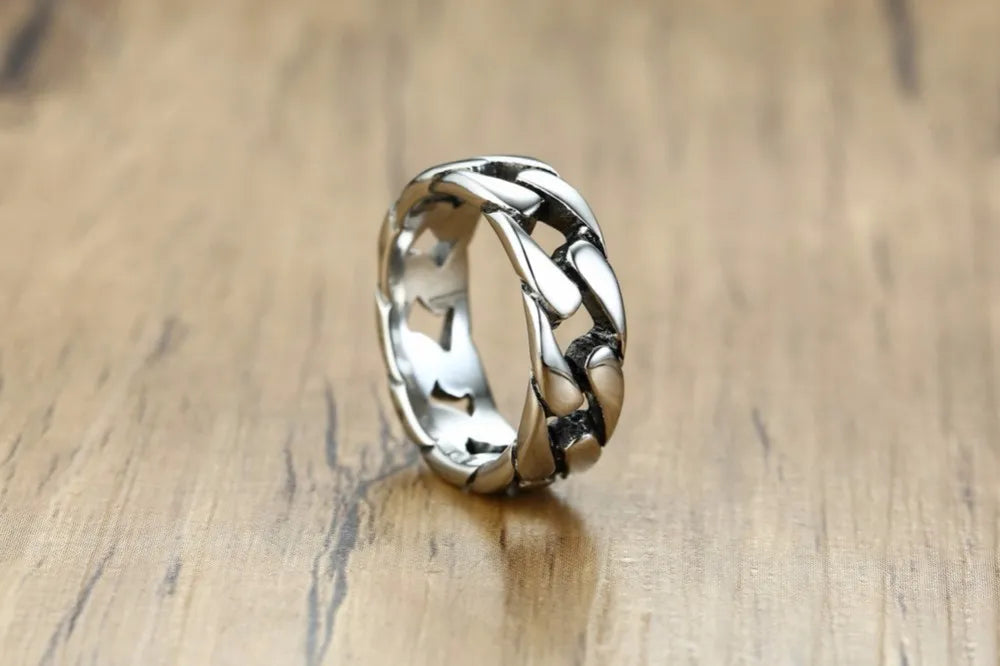 Stainless steel ring