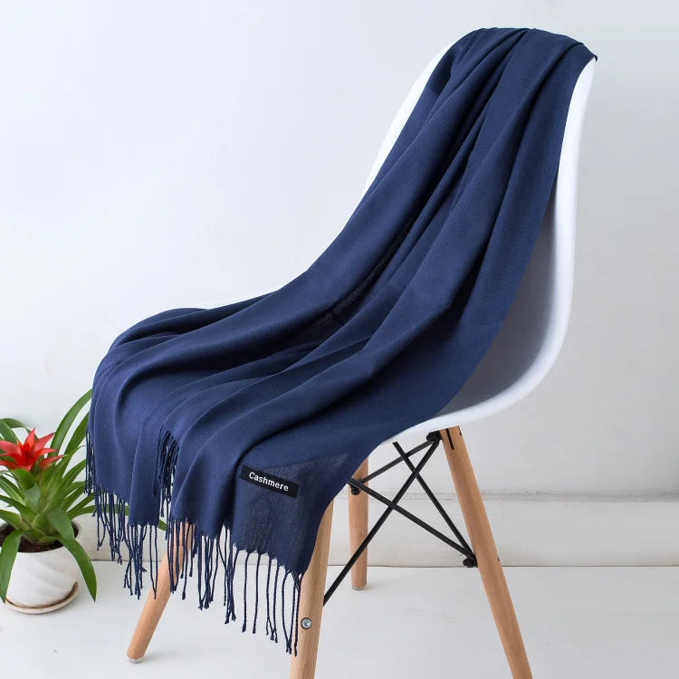 Solid Cashmere Scarf