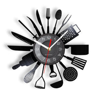 Modern Vinyl Wall Clock Decor