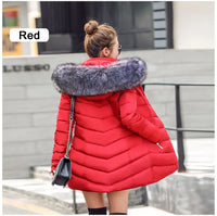 Thicken Warm Padded Cotton Long Coat