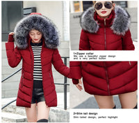 Thicken Warm Padded Cotton Long Coat