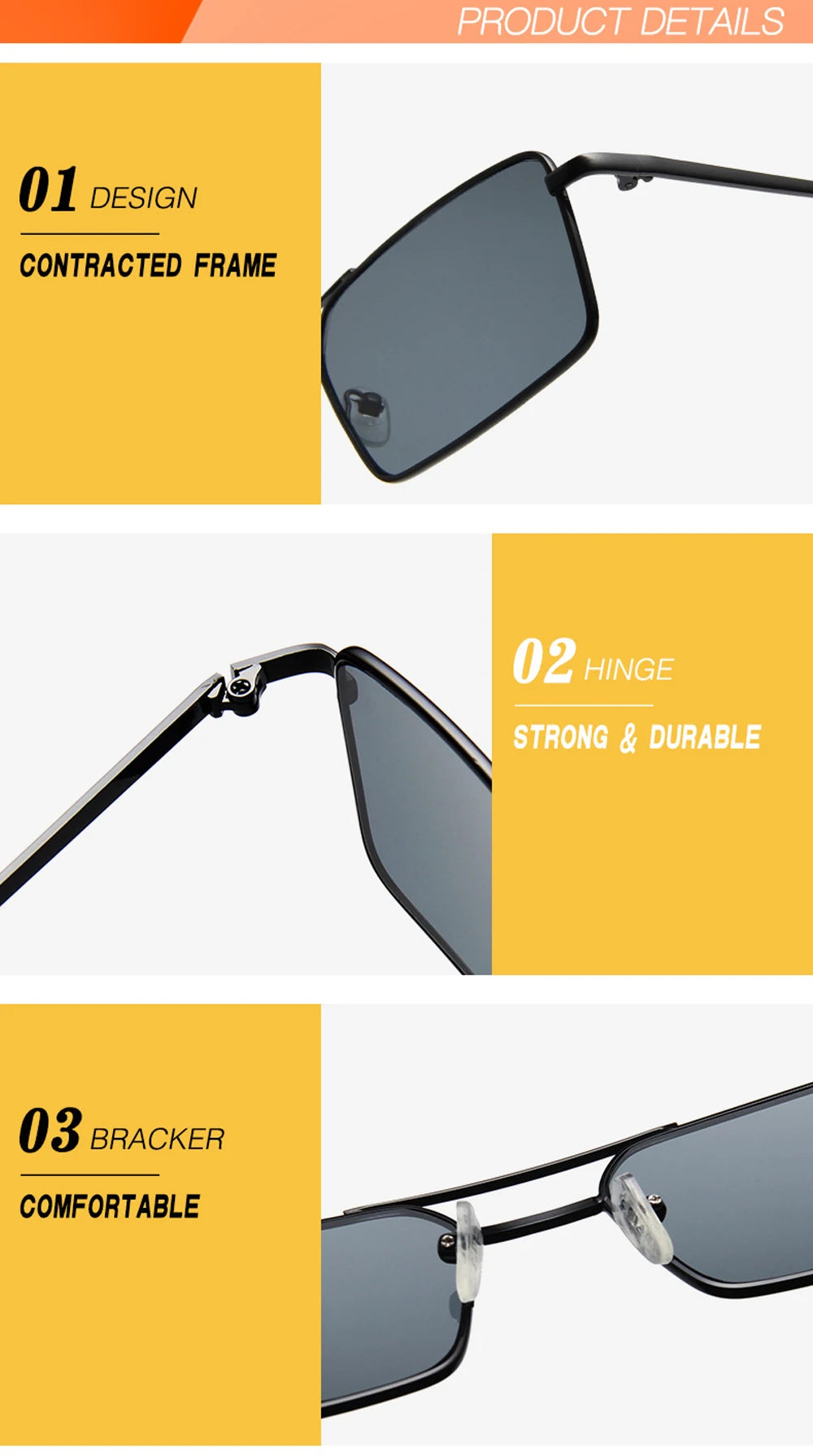 Square sunglasses