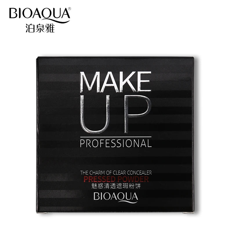 BIOAQUA Brand Face Base Mineral Pressed Powder Makeup Matte Smooth Concealer Control Oil Foundation Contour Make Up Cosmetics