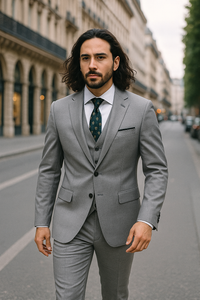 🤵‍♂️ Men's 3-Piece Suit – Jacket, Trousers & Vest | Formal Wedding & Business Outfit