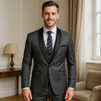 🕴️ 3-Piece Slim Fit Suit – High Quality Jacket, Vest & Trousers