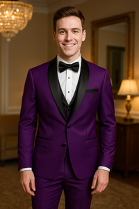 🕴️ 3-Piece Slim Fit Suit – High Quality Jacket, Vest & Trousers