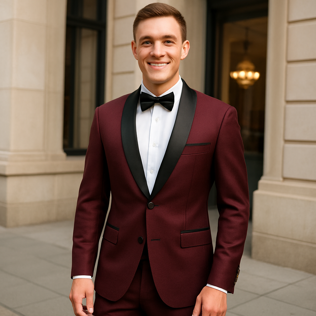 🕴️ 3-Piece Slim Fit Suit – High Quality Jacket, Vest & Trousers