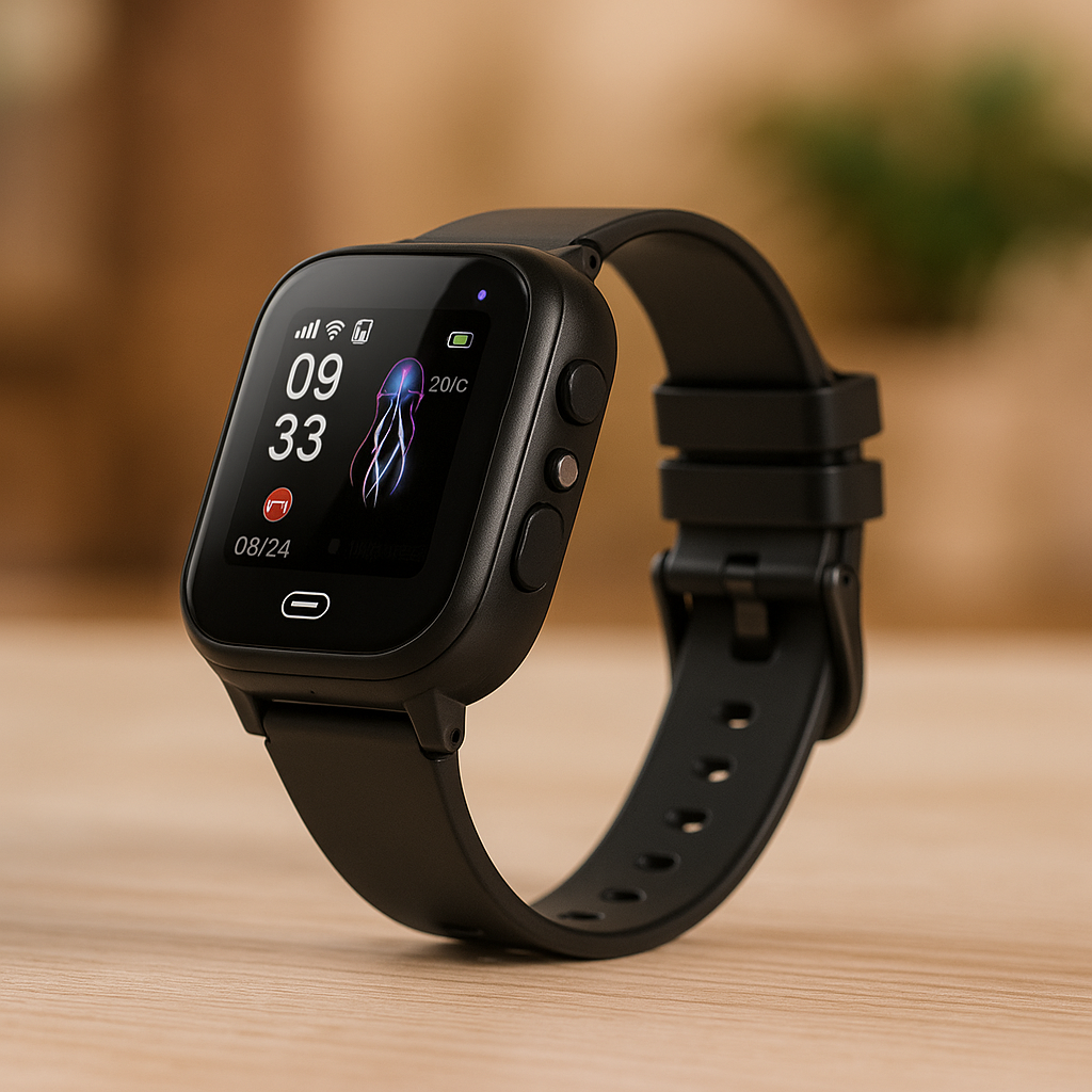 Kids 4G Smartwatch with GPS, SOS & HD Call – Multiple Colors