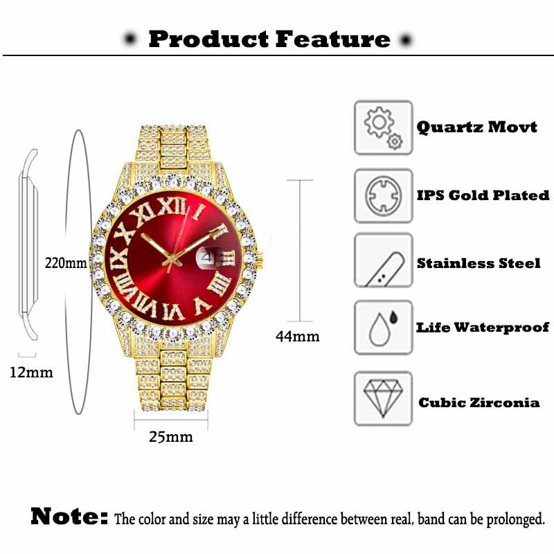 Watch Full Diamond Brand Luxury