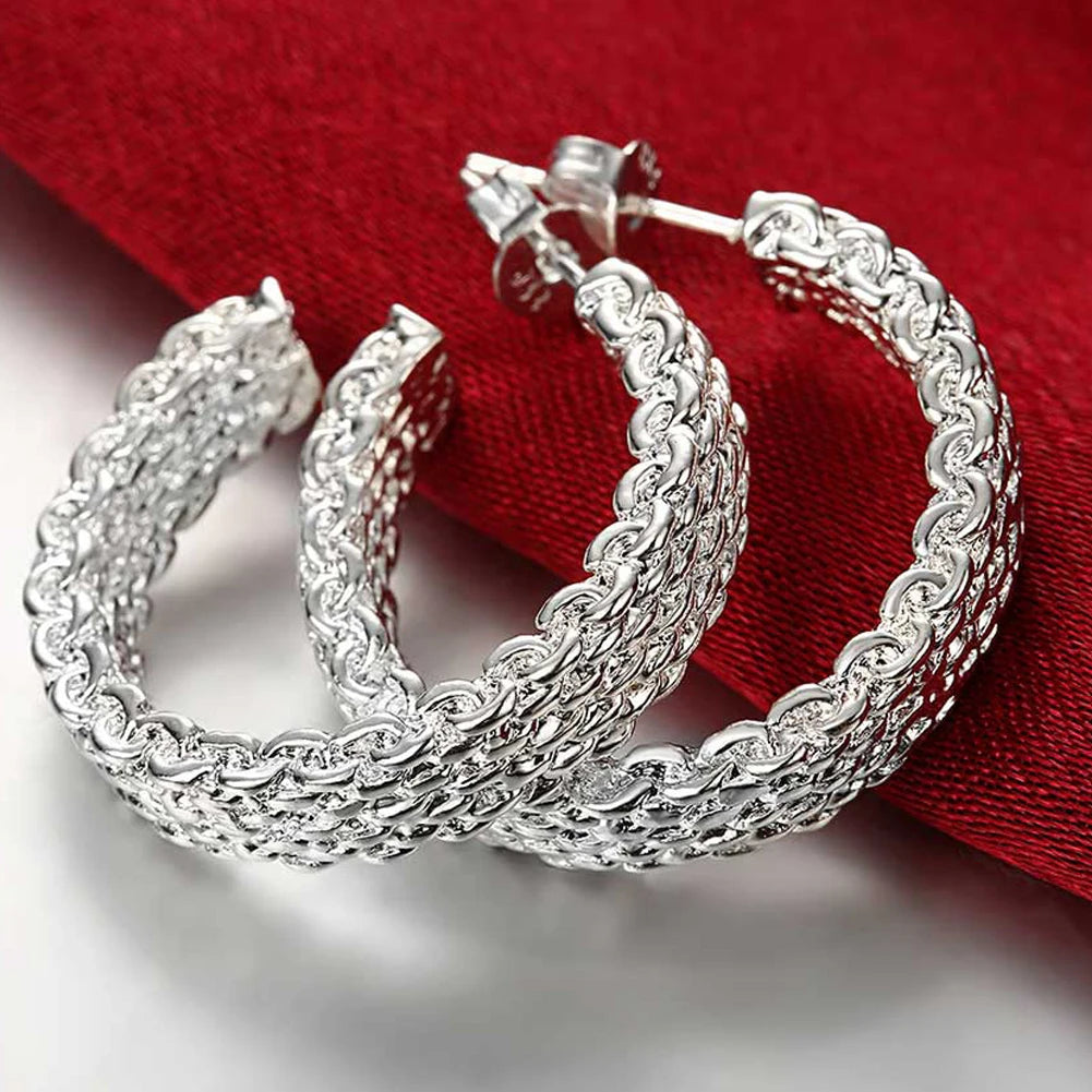 Top quality 925 sterling silver earrings