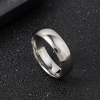 Stainless steel wedding ring rings