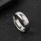 Stainless steel wedding ring rings