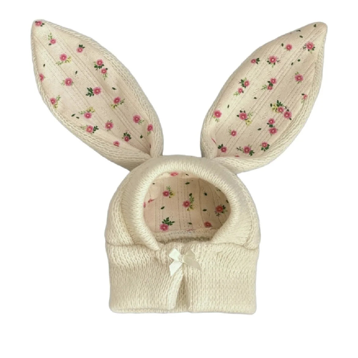 Pet Knitted Hat with Cute Rabbit Ears for Autumn Winter Warm Cat Hat Dog Decoration Dog Costume Hot Dogs