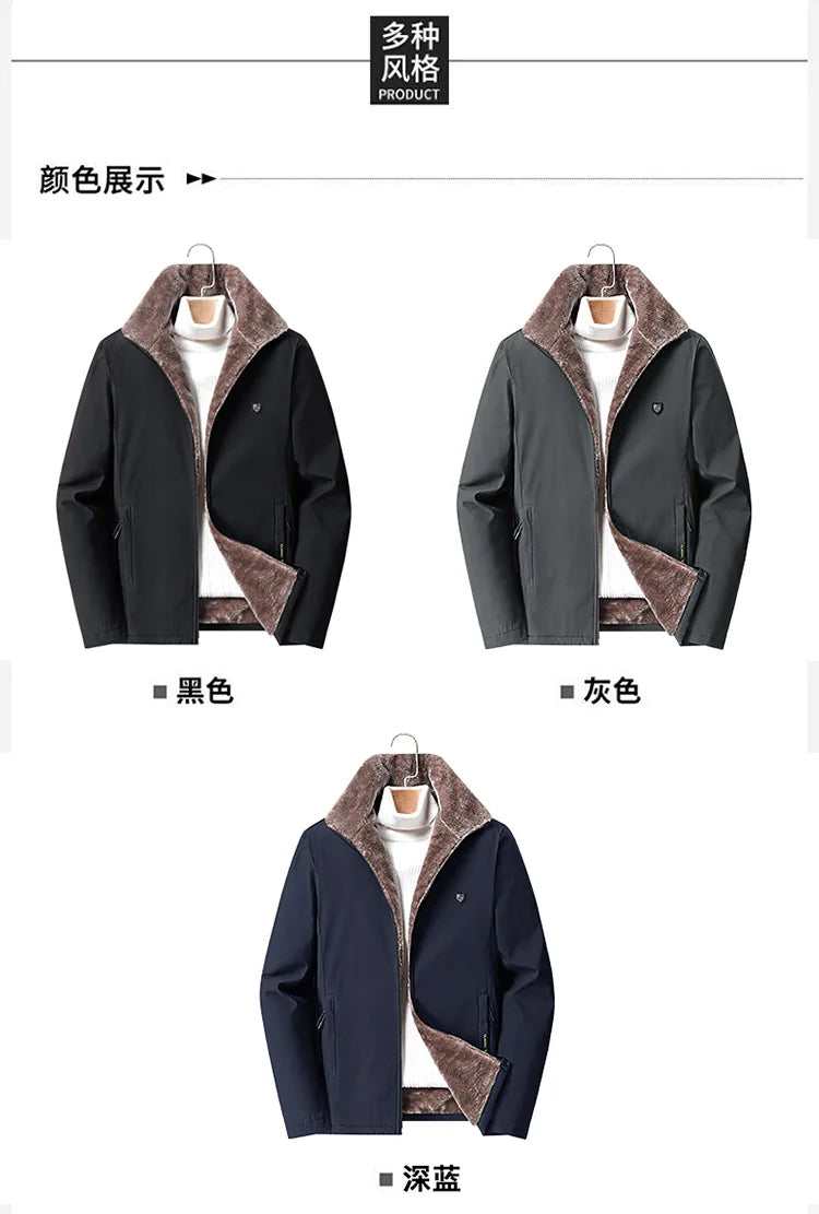 thick and warm padded cotton jacket