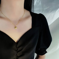 Necklace gold,silver