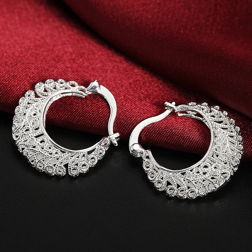 Top quality 925 sterling silver earrings