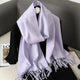 Cashmere winter scarf 62 colorsAzizaK