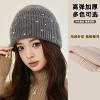 Soft and warm rabbit fur hat