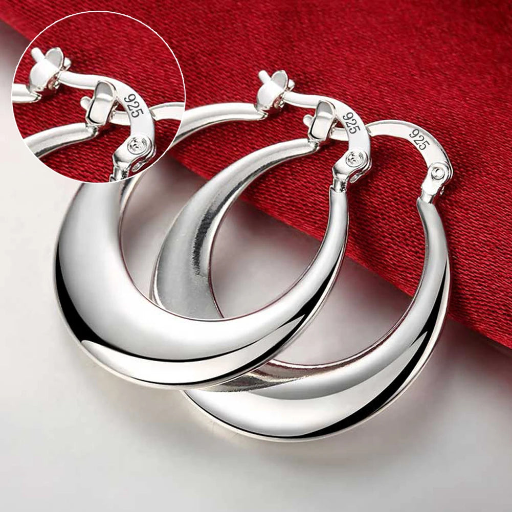 Top quality 925 sterling silver earrings