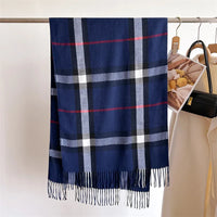 Fashionable cashmere imitation scarf for autumn and winter