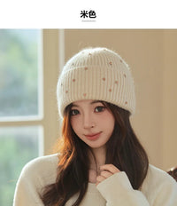 Soft and warm rabbit fur hat